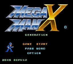 MegaMan X : Generation — sstitle (WOR)