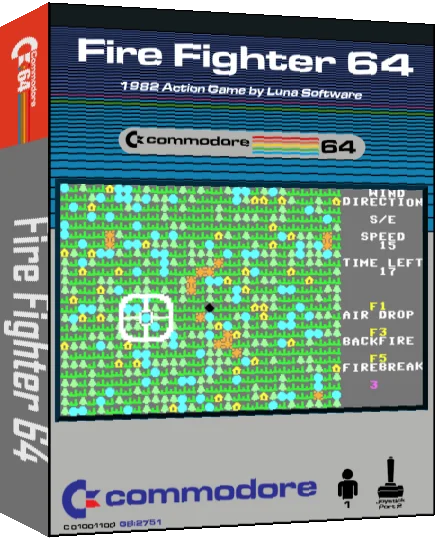 Fire Fighter 64 — box-3D (CUS)