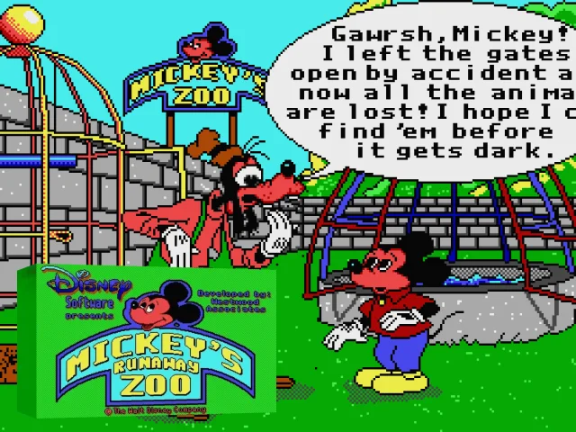 Mickey's Runaway Zoo — mixrbv2 (WOR)