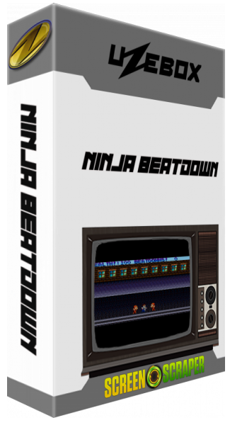 Ninja Beatdown — box-3D (SS)