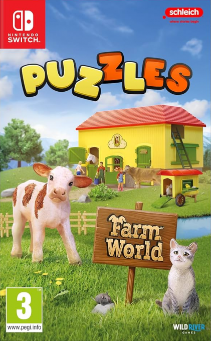 Schleich Farm World Puzzles box art