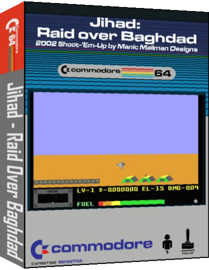 Jihad : Raid over Baghdad — box-3D (CUS)