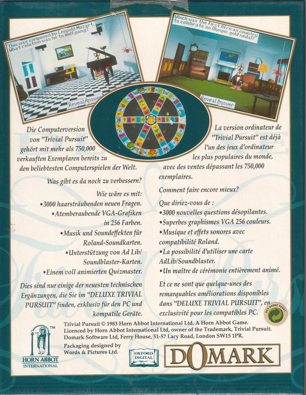 Deluxe Trivial Pursuit — box-2D-back (EU)