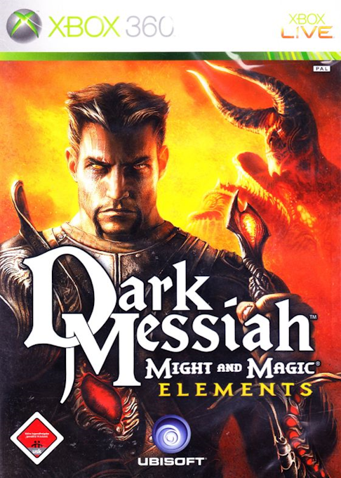 Dark Messiah - Might and Magic - Elements — box-2D (DE)