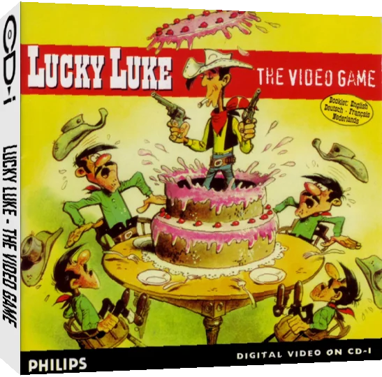 Lucky Luke - The Video Game — box-3D (EU)