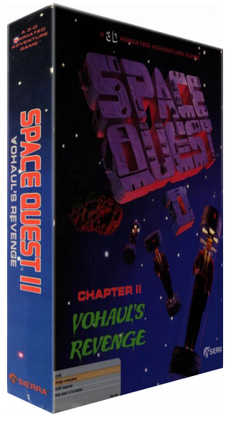 Space Quest II - Vohaul's Revenge — box-3D (US)