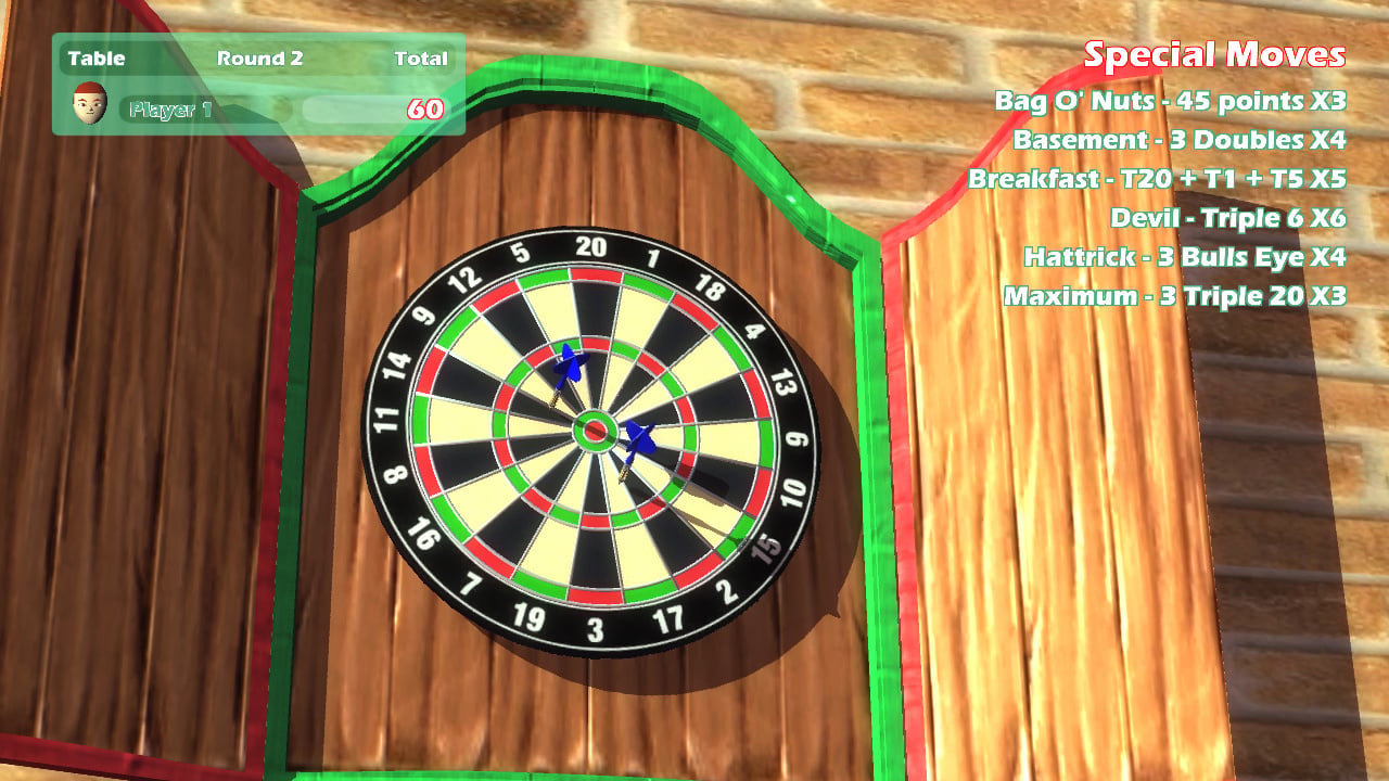 Darts Up — ss (WOR)