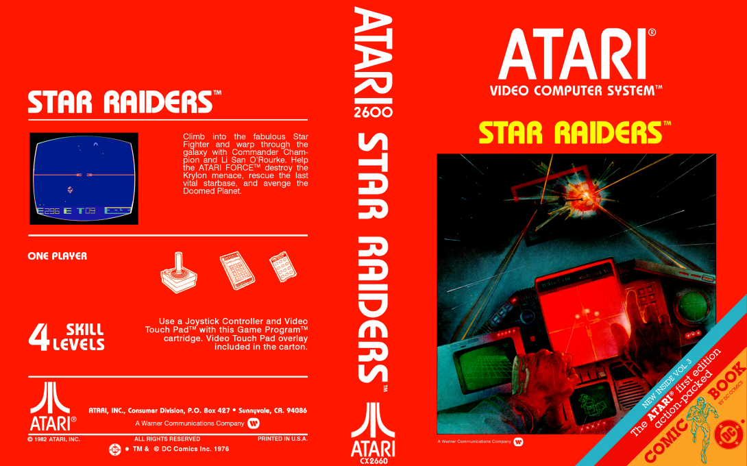 Star Raiders — box-texture (US)