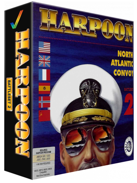 Harpoon - Battleset 2 - The North Atlantic Convoys — box-3D (CUS)