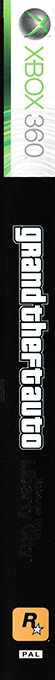 Grand Theft Auto - Episodes from Liberty City — box-2D-side (DE)