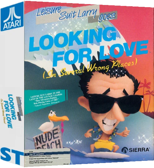 Leisure Suit Larry Goes Looking For Love — box-3D (EU)