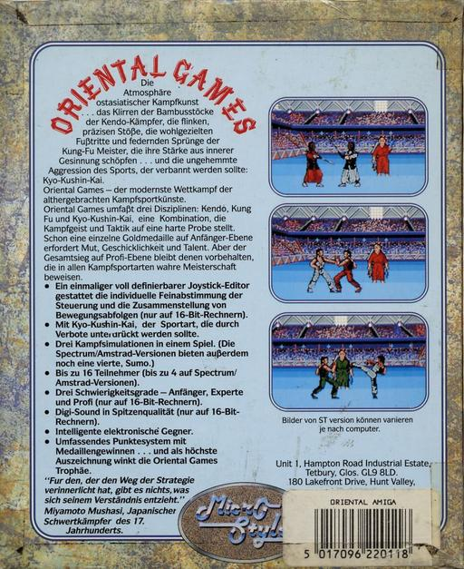 Oriental Games — box-2D-back (EU)