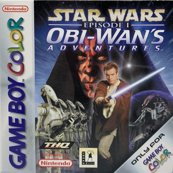 Star Wars Episode I : Obi-Wan's Adventures — box-2D (DE)