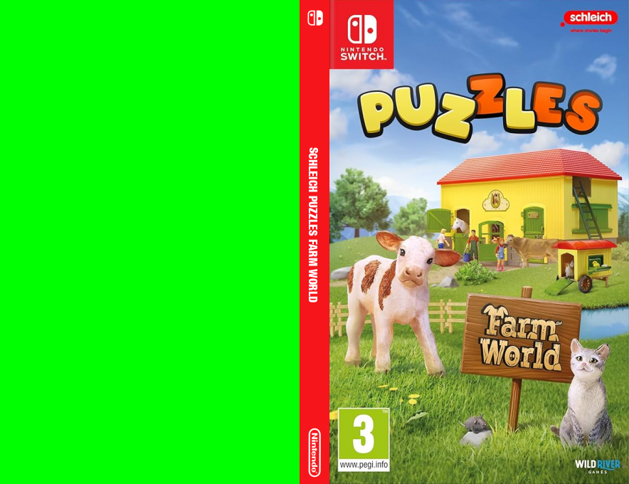 Schleich Farm World Puzzles — box-texture (EU)