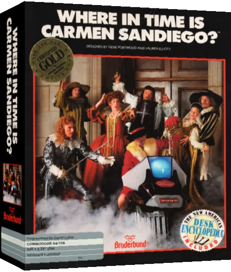 Where in Time Is Carmen Sandiego? — box-3D (US)