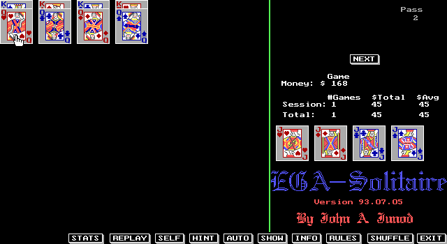 EGA Solitaire — ss (WOR)