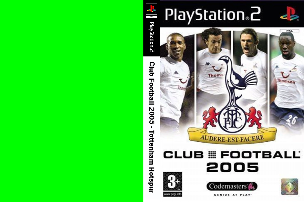 Club Football 2005 - Tottenham Hotspur — box-texture (EU)