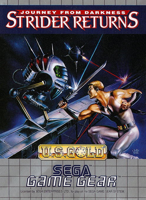 Journey from Darkness - Strider Returns — box-2D (EU)