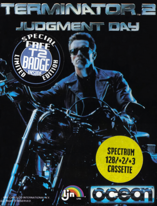 Terminator 2 - Judgment Day box art