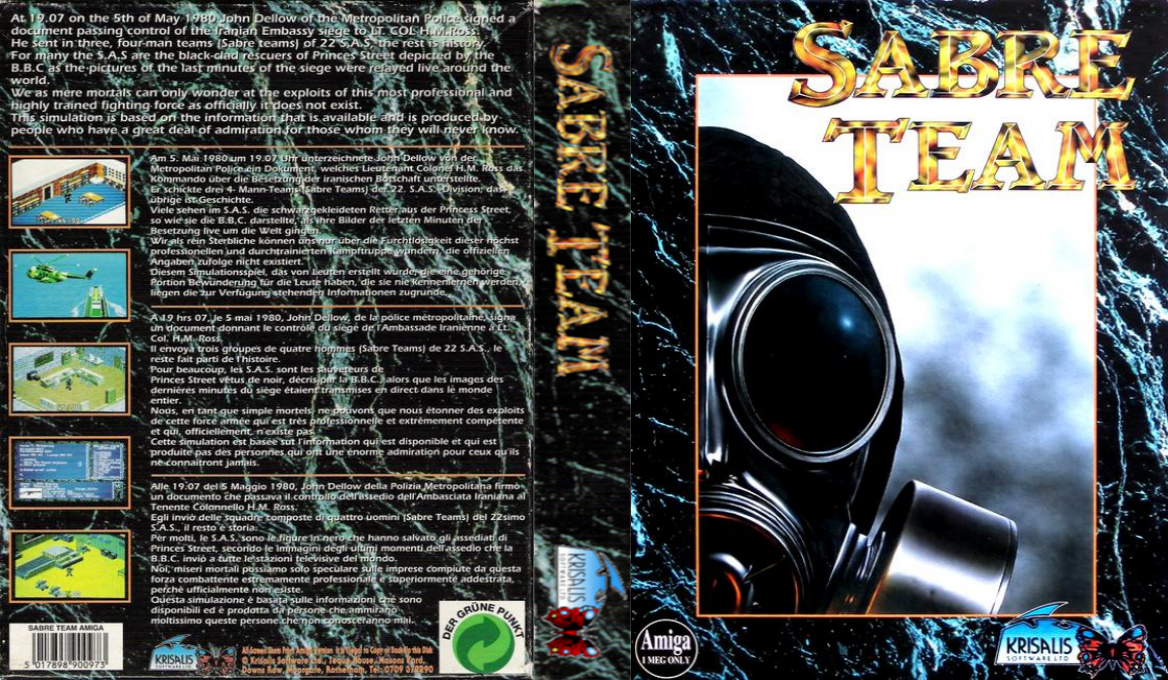 Sabre Team — box-texture (EU)