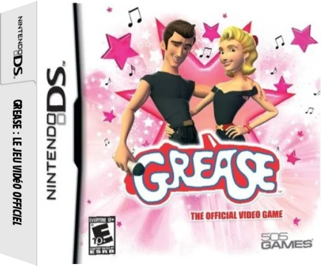 Grease - The Official Video Game — box-3D (US)