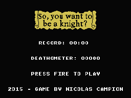 So, You Want to Be a Knight? — sstitle (WOR)