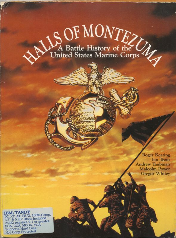 Halls Of Montezuma - A Battle History Of The United States Marine Corps box art