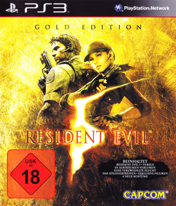 Biohazard 5 - Alternative Edition — box-2D (DE)