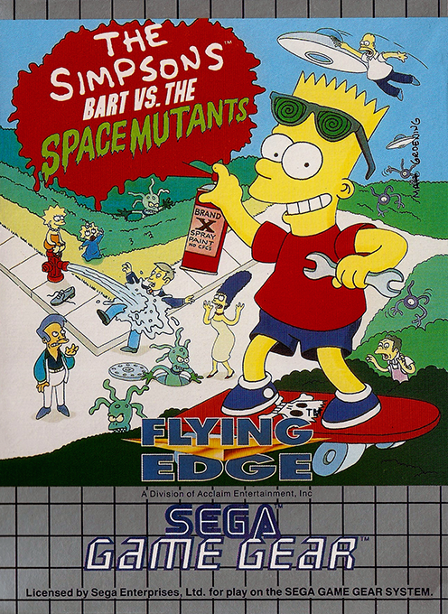 Simpsons - Bart Vs The Space Mutants, The — box-2D (EU)