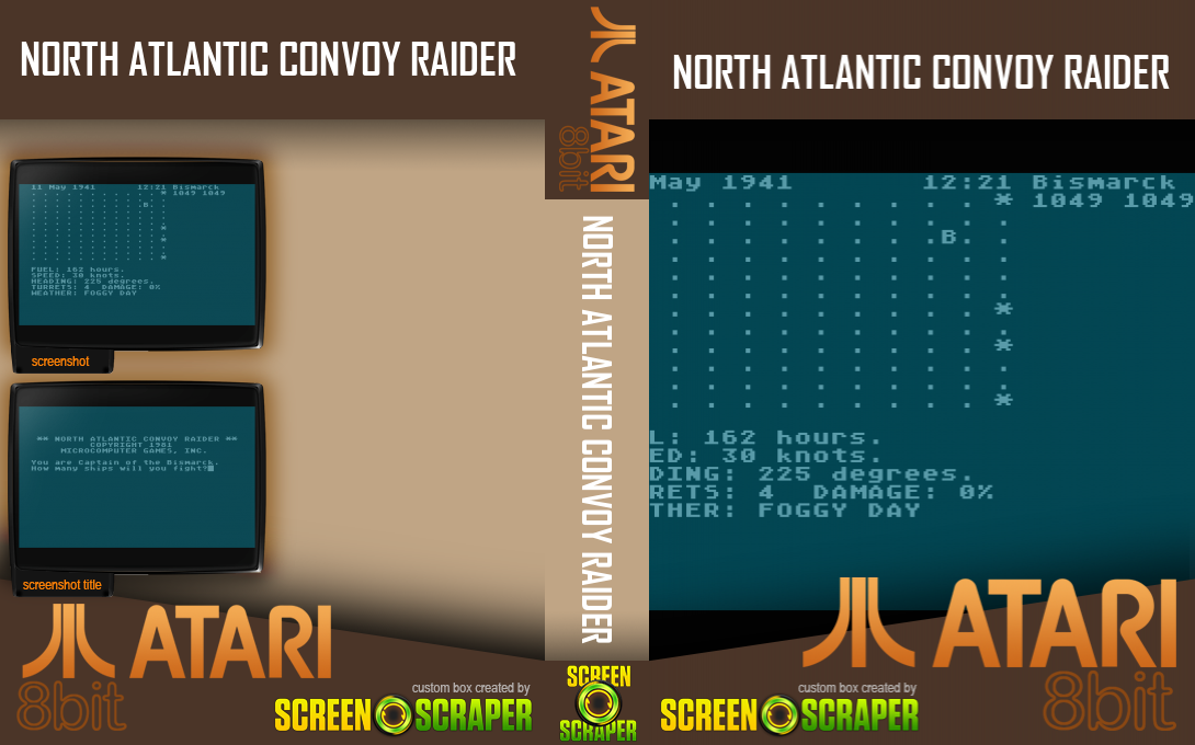 North Atlantic Convoy Raider — box-texture (SS)