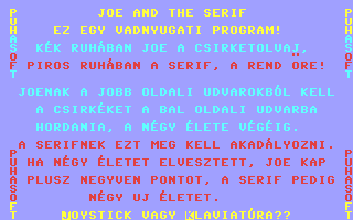 Joe and the Seriff — sstitle (WOR)