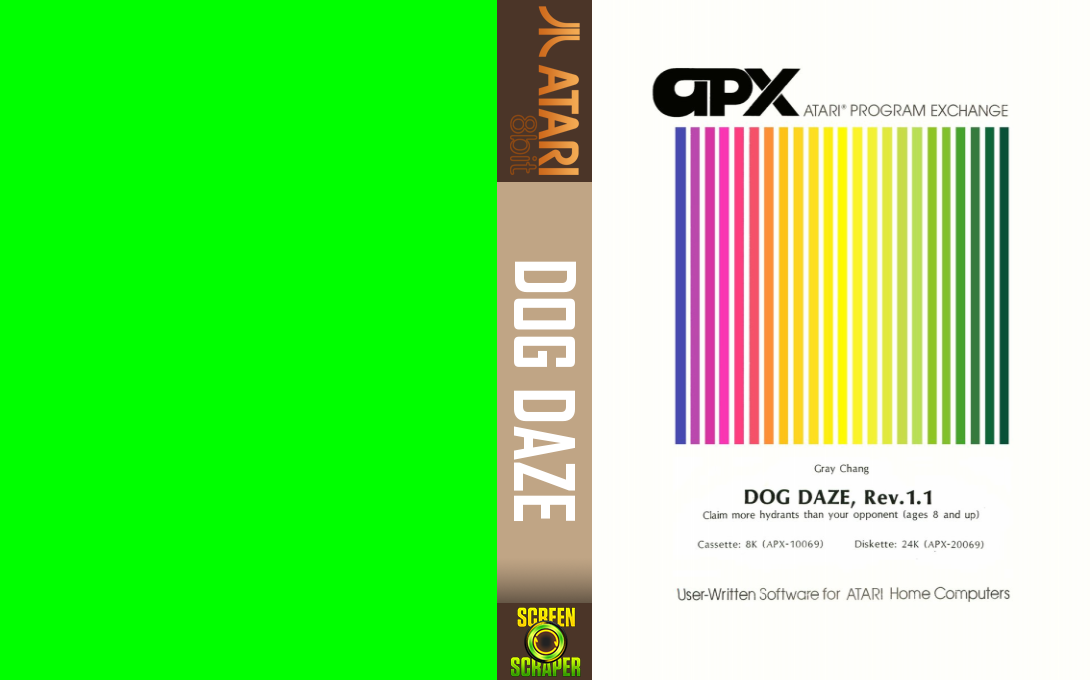 Dog Daze — box-texture (US)
