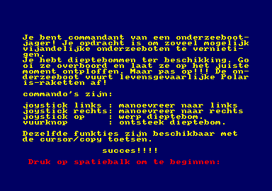 Submarine Hunt — sstitle (DE)