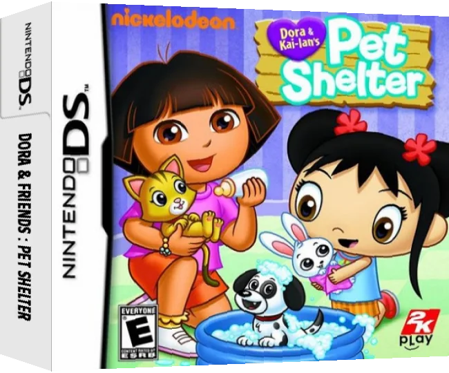 Dora & Kai-Lan's Pet Shelter — box-3D (US)