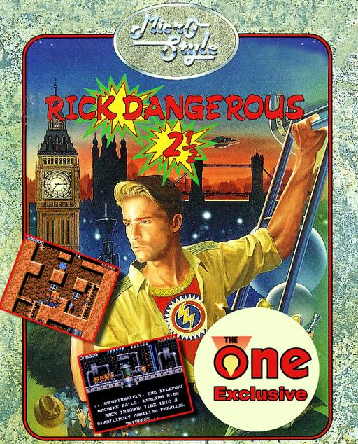 Rick Dangerous 2 box art