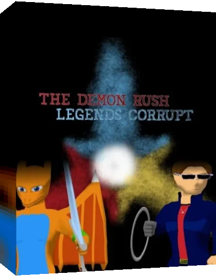 Demon Rush, The - Legends Corrupt — box-3D (WOR)