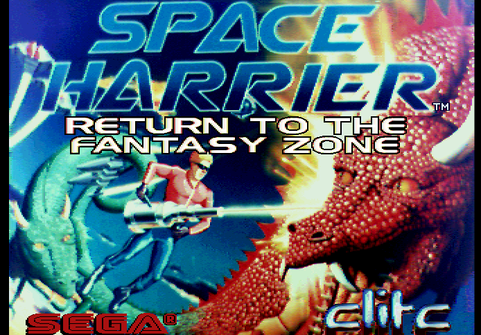 Space Harrier - Return To The Fantasy Zone — sstitle (WOR)