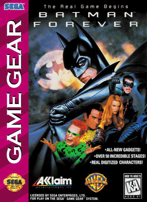 Batman Forever box art