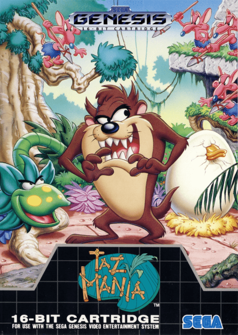 Taz-Mania — box-2D (CA)