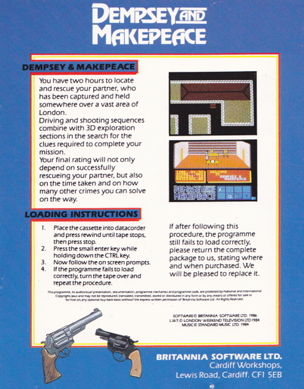 Dempsey And Makepeace — box-2D-back (EU)