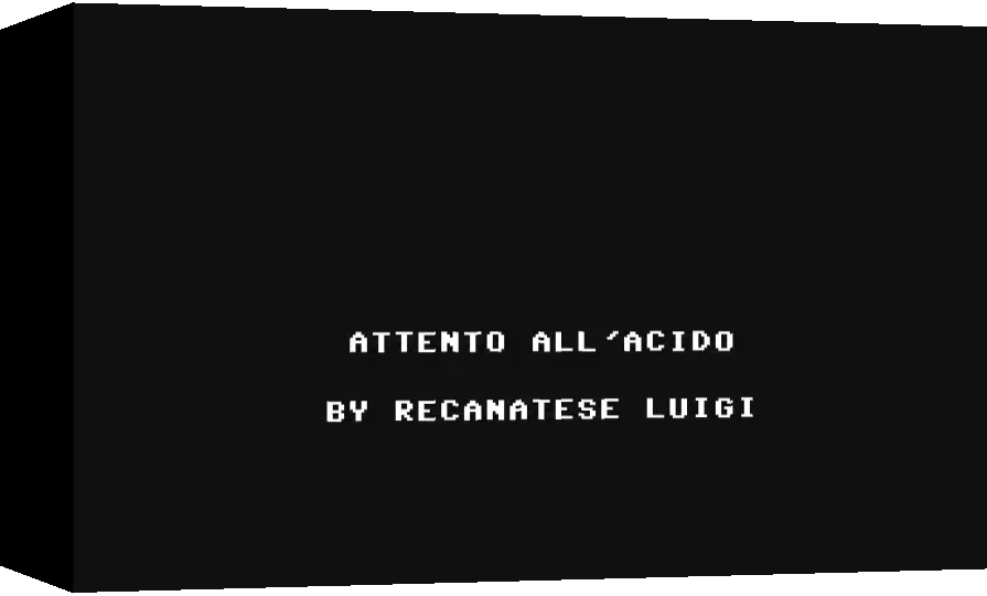 Attento All'Acido — box-3D (WOR)