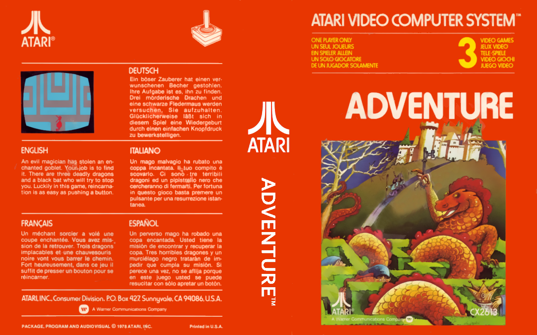 Adventure — box-texture (EU)