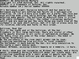 ZxZvm - Suspect - An Interactive Mystery — ss (WOR)