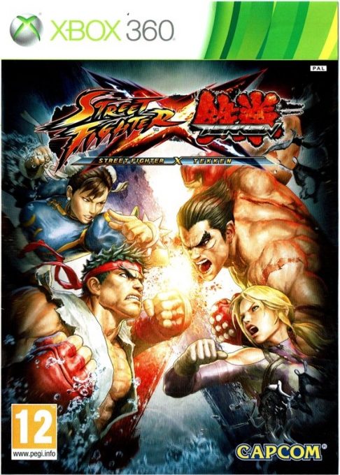 Street Fighter X Tekken — box-2D (RU)