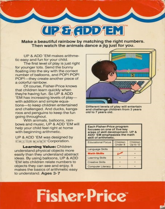 Up & Add 'em — box-2D-back (EU)