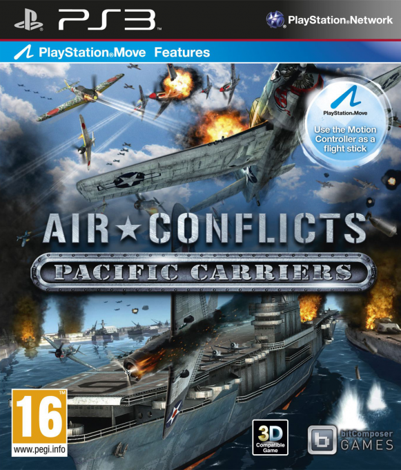 Air Conflicts - Pacific Carriers box art