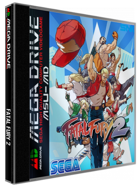 Fatal Fury II — box-3D (WOR)