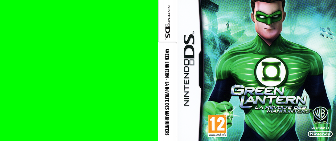 Green Lantern - Rise of the Manhunters — box-texture (FR)