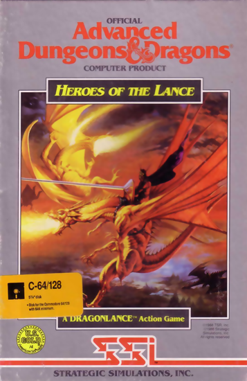 Heroes of the Lance box art