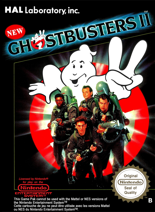 New Ghostbusters II box art